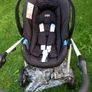Mamas and Papas Pushchair, Car Seat,  2 rain covers Image 4