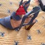 Block heel extra wide sandals Image 6