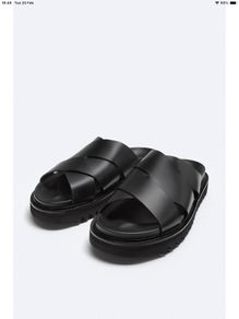 Zara , real leather , new, UK 7