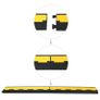 Cable Protector Ramps 4 pcs 2 Channels Rubber 101.5 cm Image 4