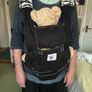 Ergo baby carrier with hood for baby &detachable baby detachable pouch Image 4