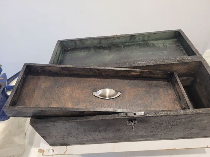 carpenters vintage tool box
