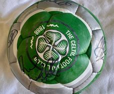 Celtic 2005 signed football