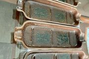 Vintage Unique Achill Island Pottery Turquoise Peat Brown Studio Pottery Corn Cob Dishes Ireland