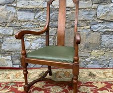 Arts and Crafts Oak Armchair.
