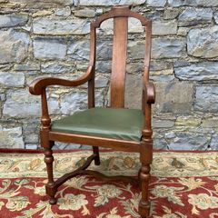 Arts and Crafts Oak Armchair.