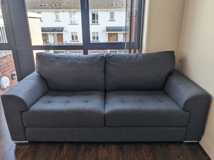3 seater sofa - grey