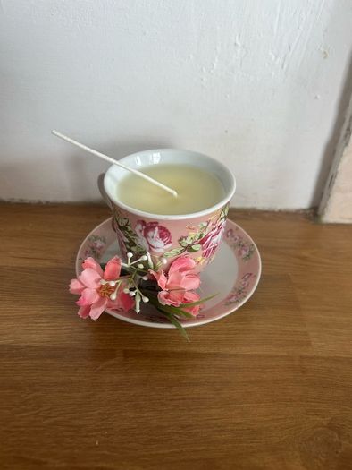 tea cup candles
