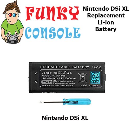 Nintendo DSi XL Replacement Li-ion Internal Battery 2000mAh