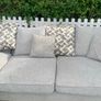 Corner Sofa with pouffe & swivel chair Image 3