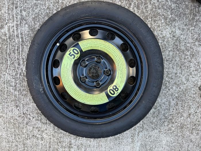 VW Golf MK7z5 spare wheel