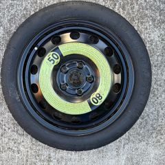VW Golf MK7z5 spare wheel