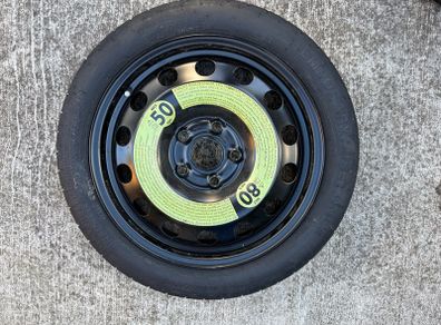 VW Golf MK7z5 spare wheel
