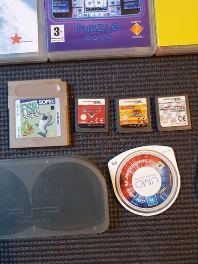 Sony PSP and Nintendo Games