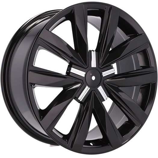 18" Tiguan Type black Alloys Seat Audi Skoda Vw 5x112