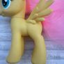 My Little Pony Styling approx. 21 cm.  Fluttershy Brushable Pony 2013 Used Please see photos Image 8