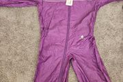 Kids rain suit size 11-12Y Purple