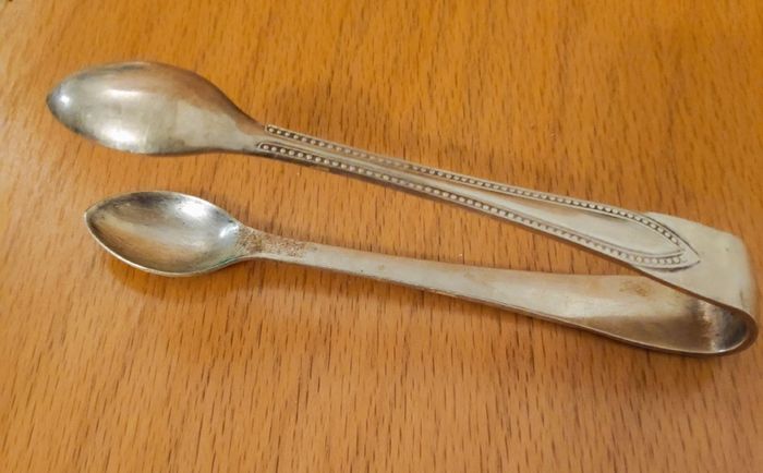 EPNS sugar tongs, L 10,5 cm