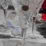 6 Beautiful Italian Crystal Glasses Image 5