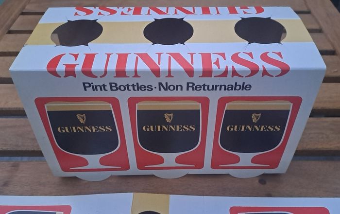 Vintage Guinness 3 Pint Bottle Pack Holder