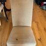 Cream dining chairs Image 4