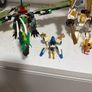 lego ninjago 3 minifigs a dragon and a mech Image 3