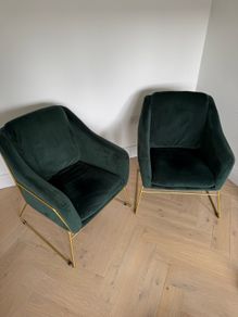 Pair of Contemporary Accent Chairs