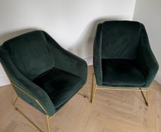 Pair of Contemporary Accent Chairs