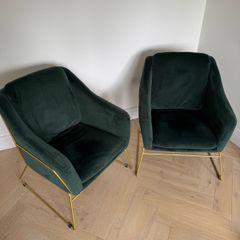 Pair of Contemporary Accent Chairs