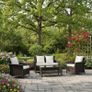 Newport Garden Sofa Set 4 Seater Outdoor Furniture + Table Patio Terrace Set Image 2