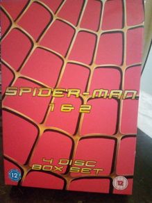Spider-man 1 & 2 Dvd Boxset Tobey Maguire Sam Raimi Marvel Boxset