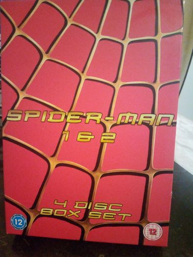 Spider-man 1 & 2 Dvd Boxset Tobey Maguire Sam Raimi Marvel Boxset