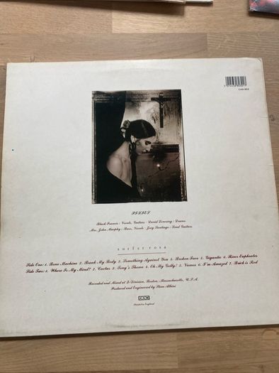 Pixies Surfer Rosa 1988 pressing smooth cover