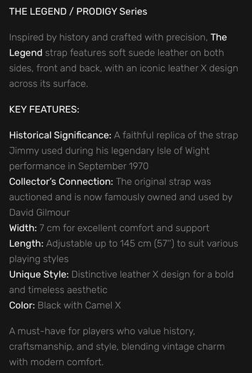 guitar strap
