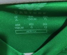 ireland jersey 158cm