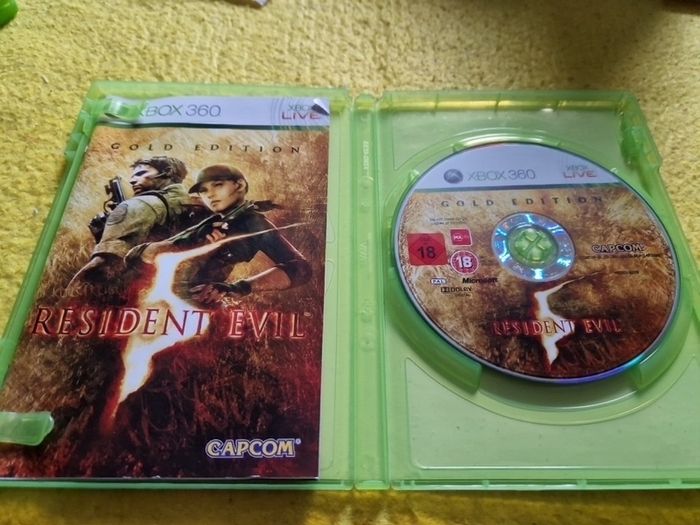 Resident Evil 5 Gold Edition xbox 360 games Original