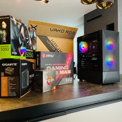 Pc Gaming Ryzen 5, Rtx 5050, 16gb Ddr4
