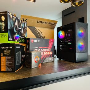 Pc Gaming Ryzen 5, Rtx 5050, 16gb Ddr4