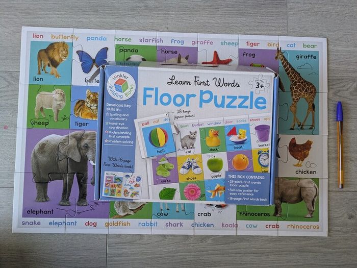 Floor puzzle First Words age 3+