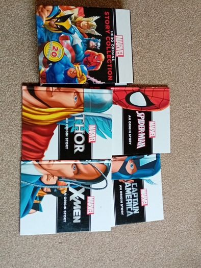 Collection of Hard back MARVEL books