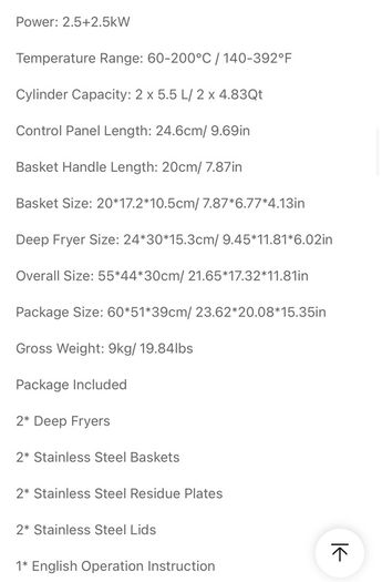Stainless Steel Commercial Electric Fryer Stainless Steel Fryer 12L Electric Double Tank Double Sieve Machine for Chicken/Shrimp With Basket And Lid 12L 220v