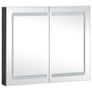LED Bathroom Mirror Cabinet 80x12.2x68 cm Image 3