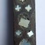 Antique Wooden and Bronze Cross with Mother of Pearl Inlay Image 3