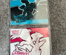 Black Bolt & White Flare Pokemon Center Elite Trainer Box ETBs Acrylic