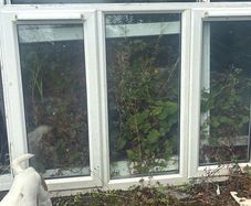pvc window 58.5 x48
