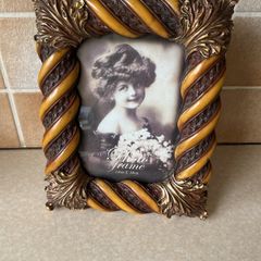 Vintage Victorian Decorative Resin Photo Frame 13 x18cm