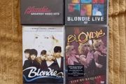Blondie Dvd + Cd Bundle Collection Live New Wave Post Punk Pop Debbie Harry