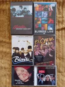 Blondie Dvd + Cd Bundle Collection Live New Wave Post Punk Pop Debbie Harry
