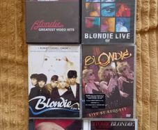Blondie Dvd + Cd Bundle Collection Live New Wave Post Punk Pop Debbie Harry