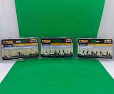 Postage - 3 x Packs of Model Train Figures Graham Farish